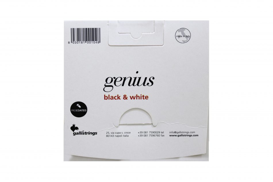 GALLI CLASSIC GUITAR STRING BLACK & WH GR25