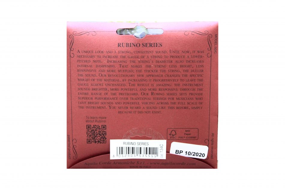 AQUILA CLASSIC STRING RUBINO
