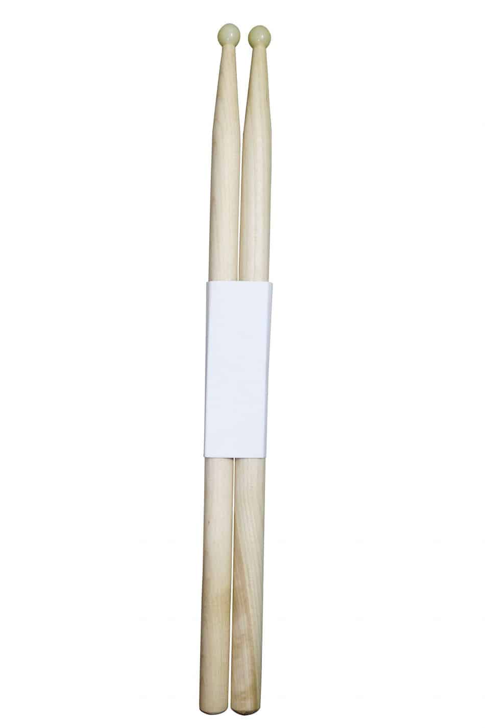 SNARE DRUM STICKS WITH PLASTIC TIP